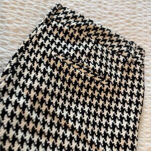 Express Columnist Houndstooth Trousers, Size 6
